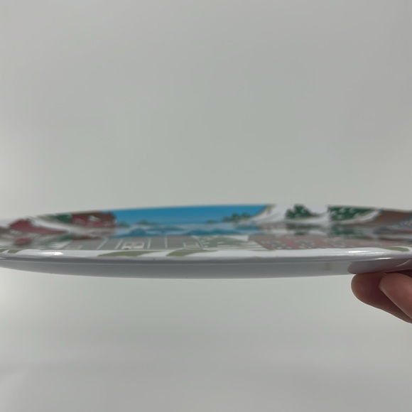 TAIPRO Melamine Christmas Theme Serving Plate USED - Picture 9 of 10